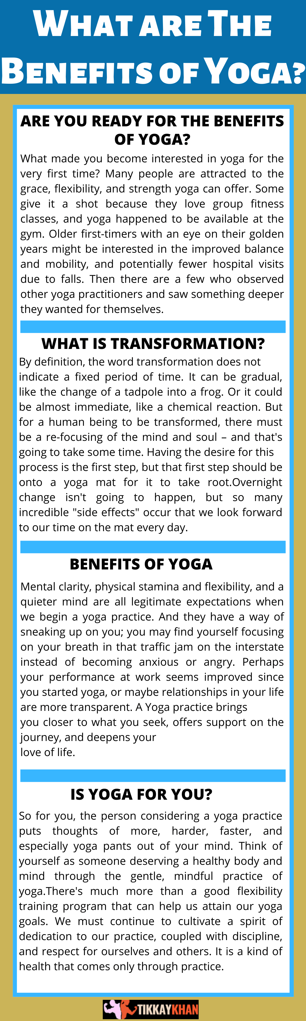 Benifits of Yoga