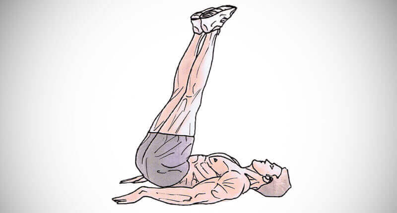 Vertical Leg Crunch