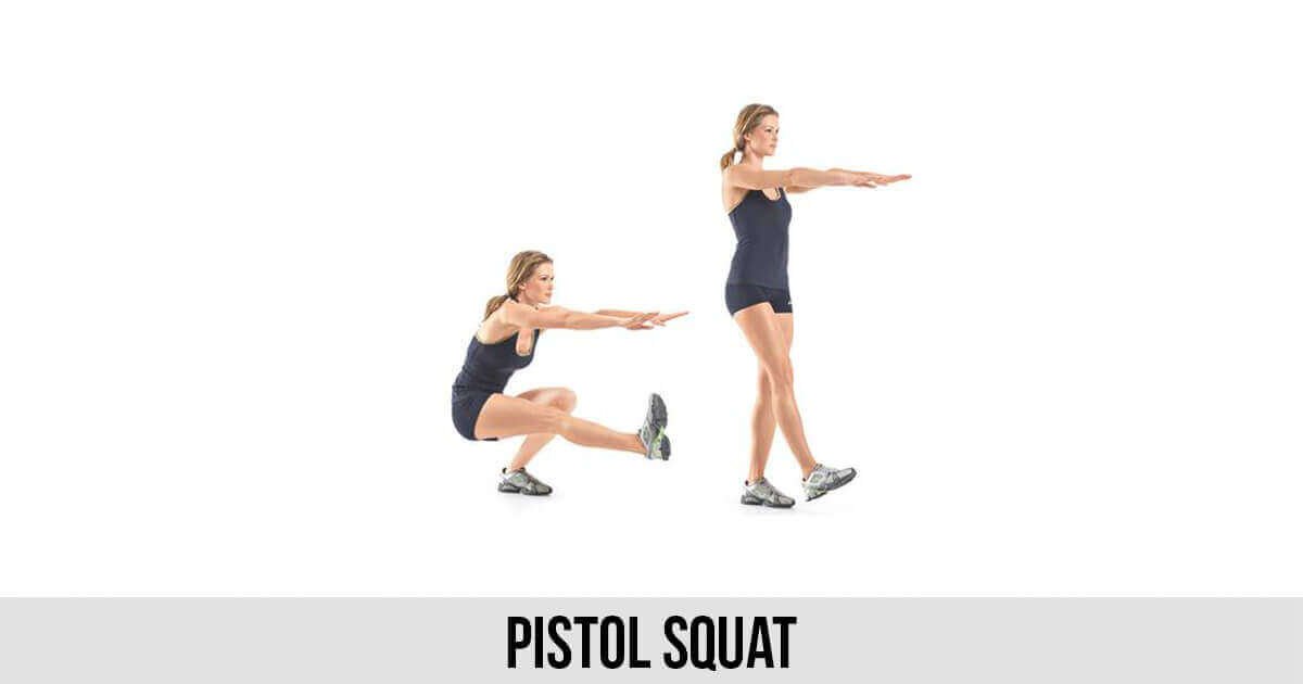 Pistol squat