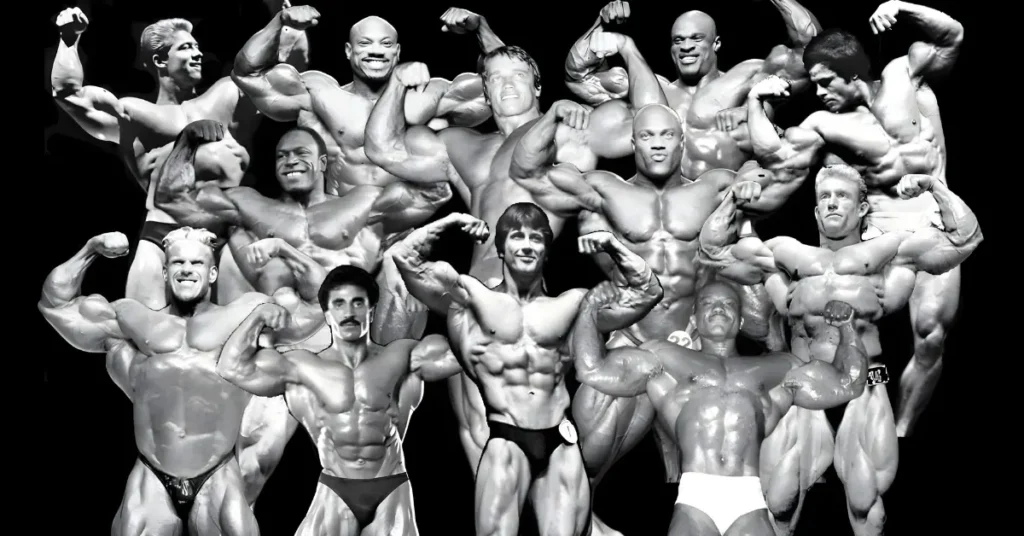 Top Bodybuilders in he Bodybuilding History