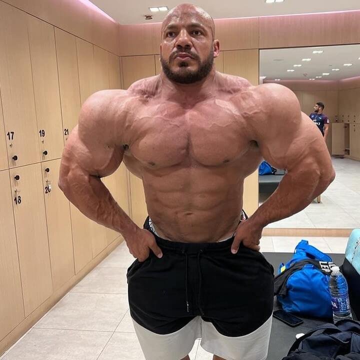 Big Ramy at Dubai Muscle Show 2022