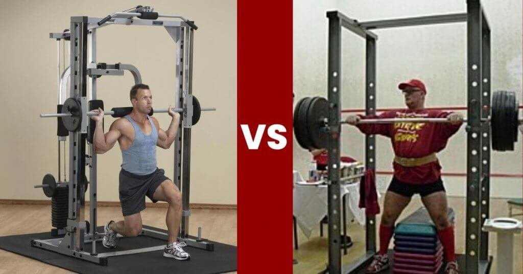 Smith Machine Vs Squat Rack