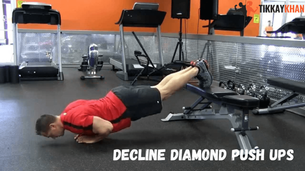 diamond push ups vs decline pushups