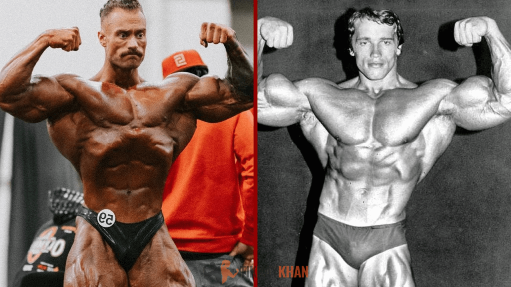 chris bumstead vs arnold schwarzenegger