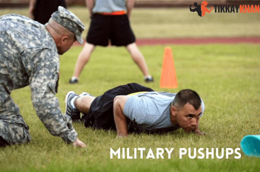 military push ups test