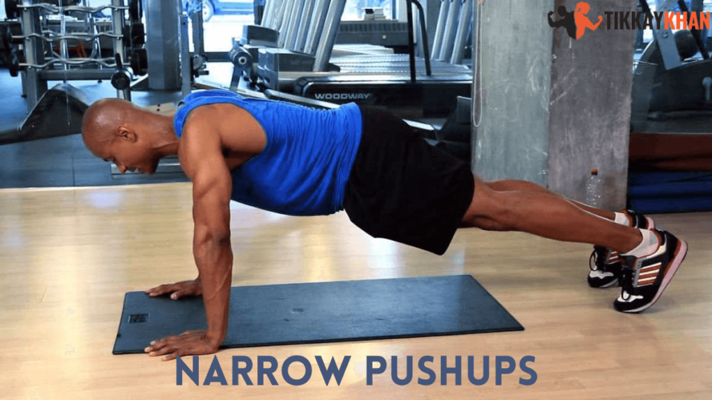 narrow vs wide pushups