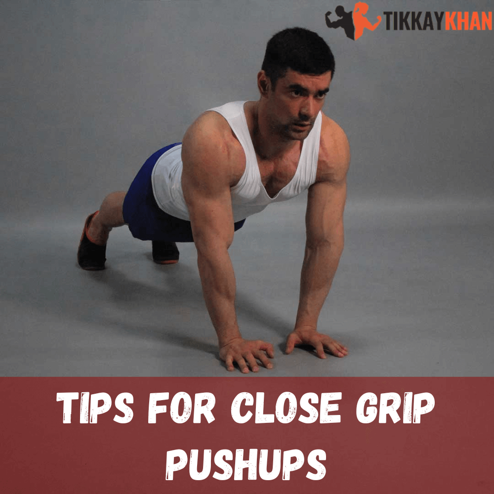 close grip push ups sets and reps