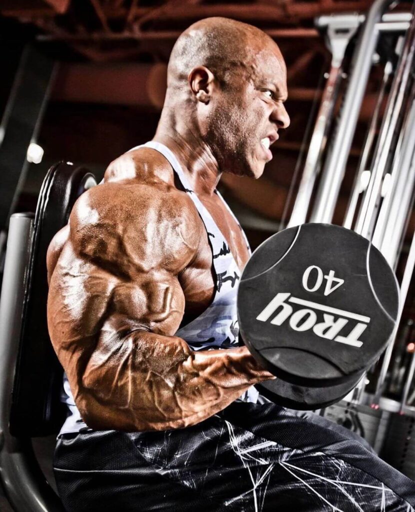 phil heath shoulder workout routine