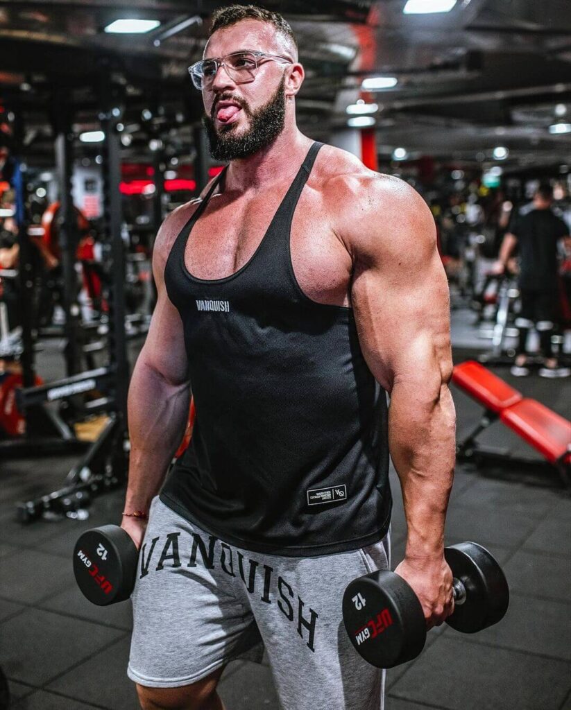 ryan crowley dumbbell press