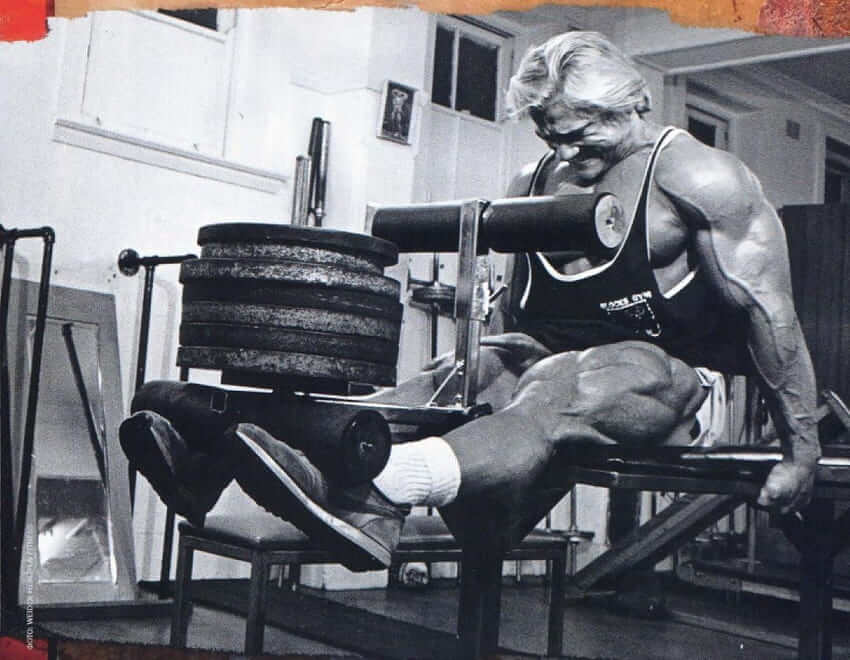 Tom Platz leg workout