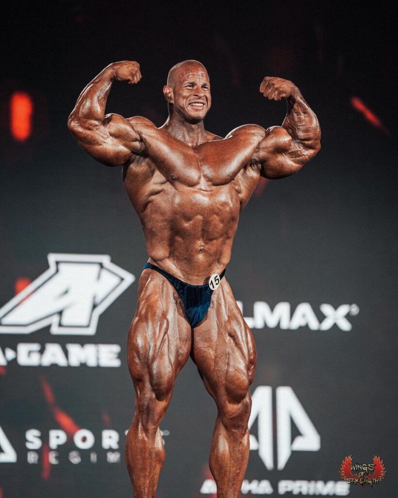 michal krizo arm size