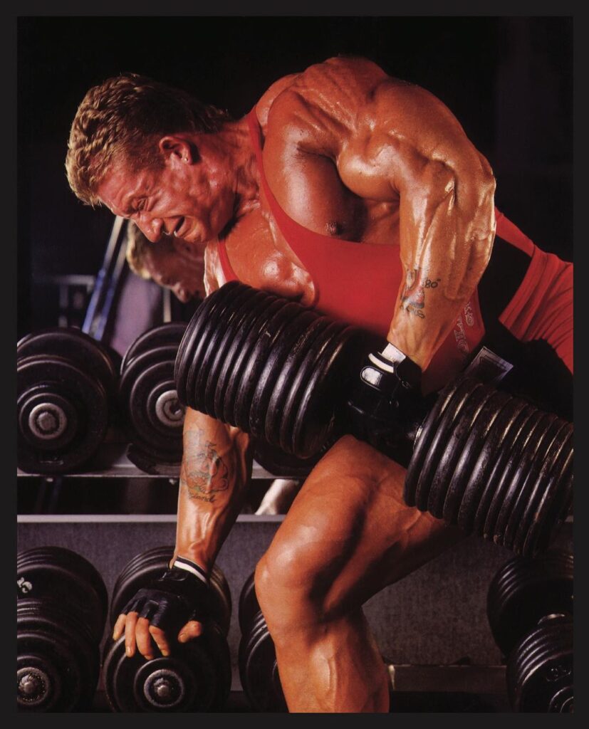 dorian yates arm workout