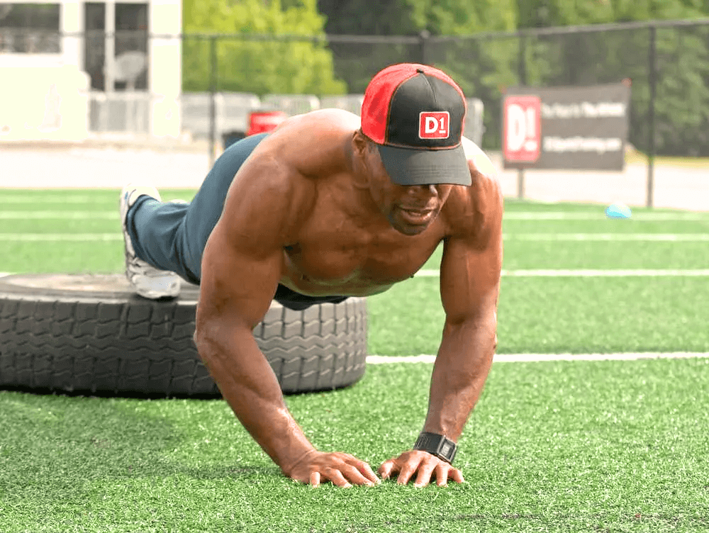 herschel walker push ups and sit ups