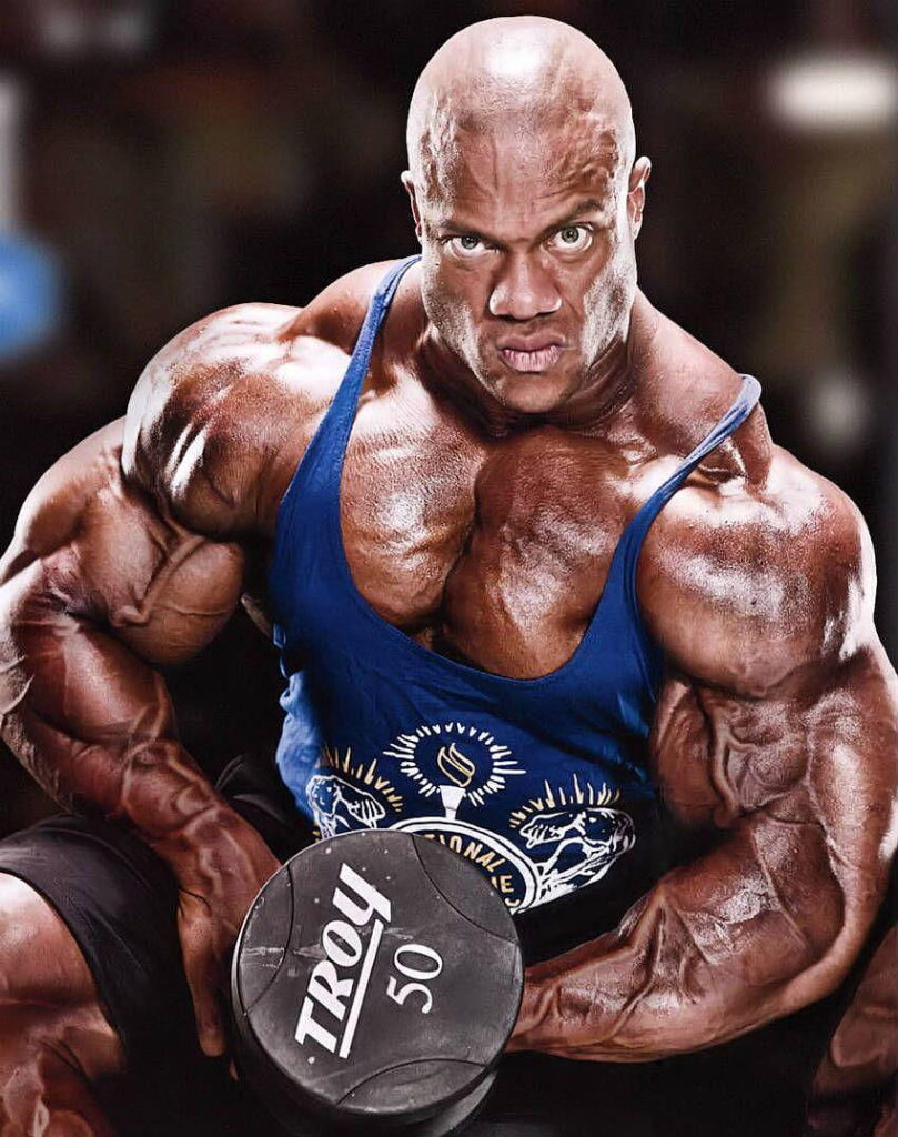 phil heath shoulder workout