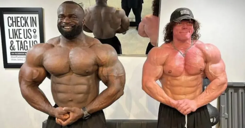 Giants in the World of Bodybuilding: Samson Dauda and Sam Sulek Stand Side by Side