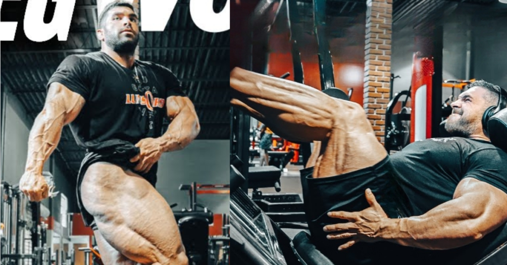 Derek Lunsford’s Road to 2023 Olympia: A Glimpse into His Quad-Popping Leg Workout