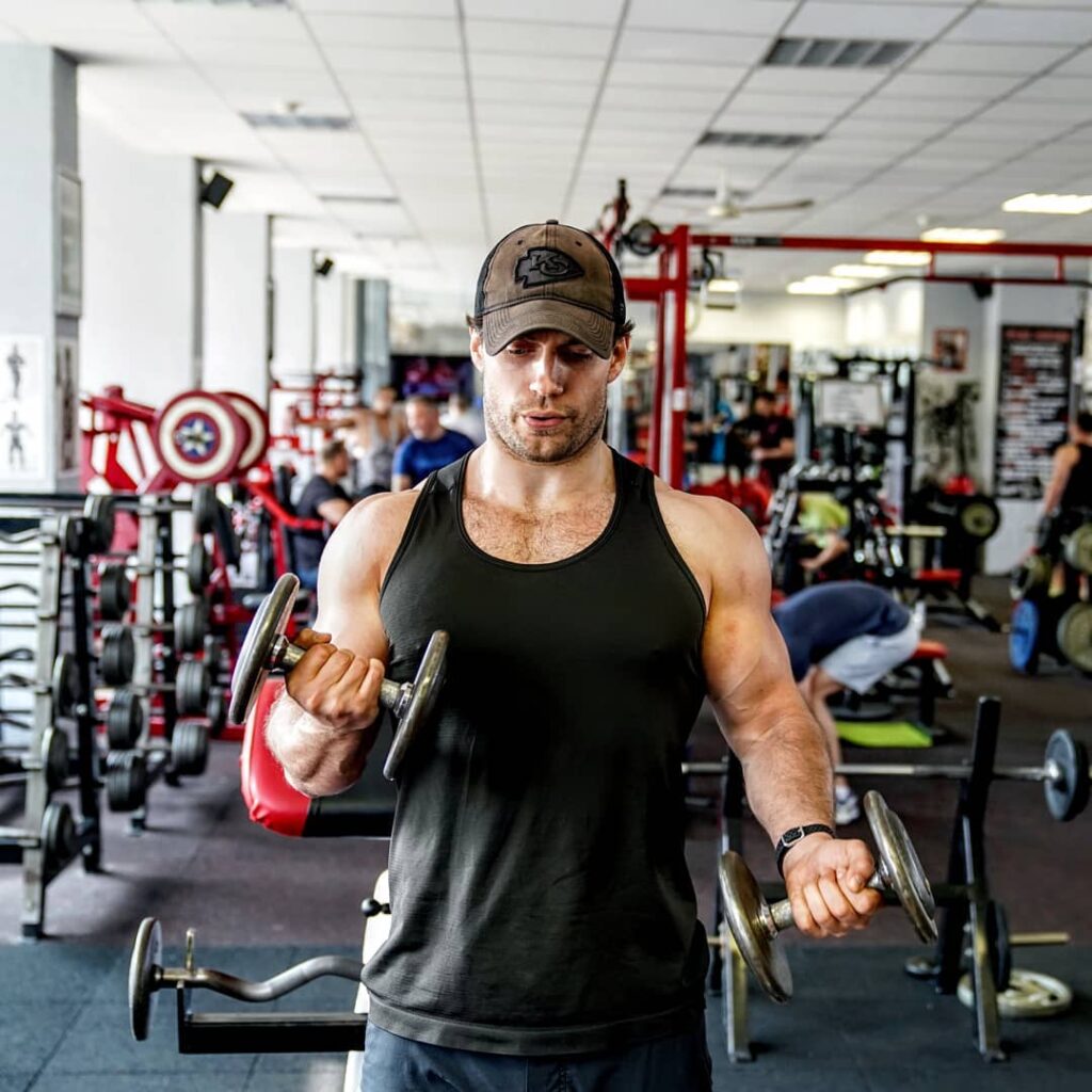 henry cavill training