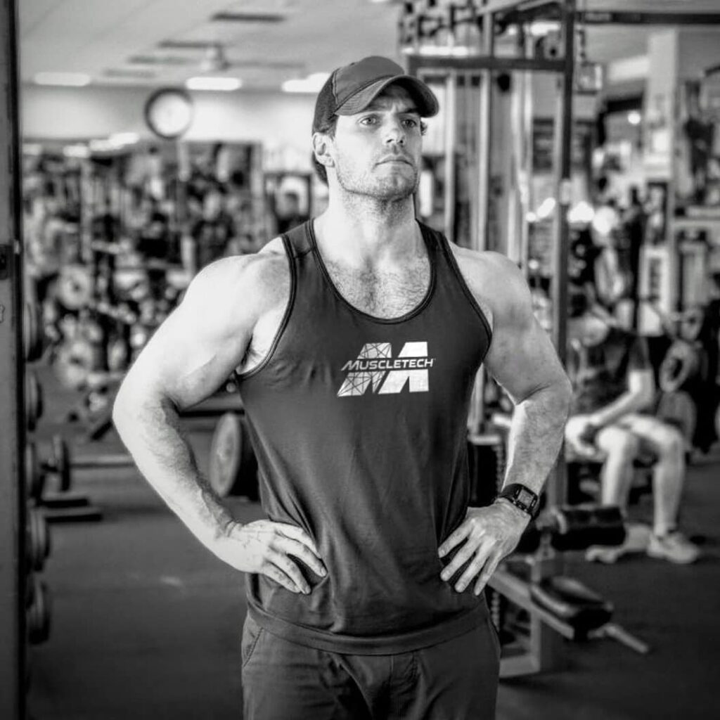 henry cavill workout and diet