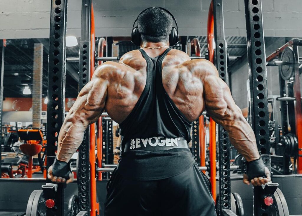 Derek Lunsford Back Workout 