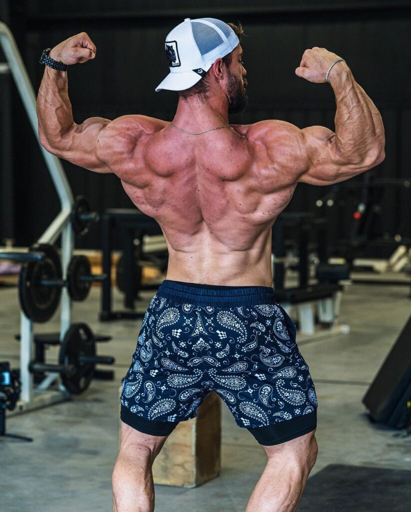 Jordan Strickland back workout