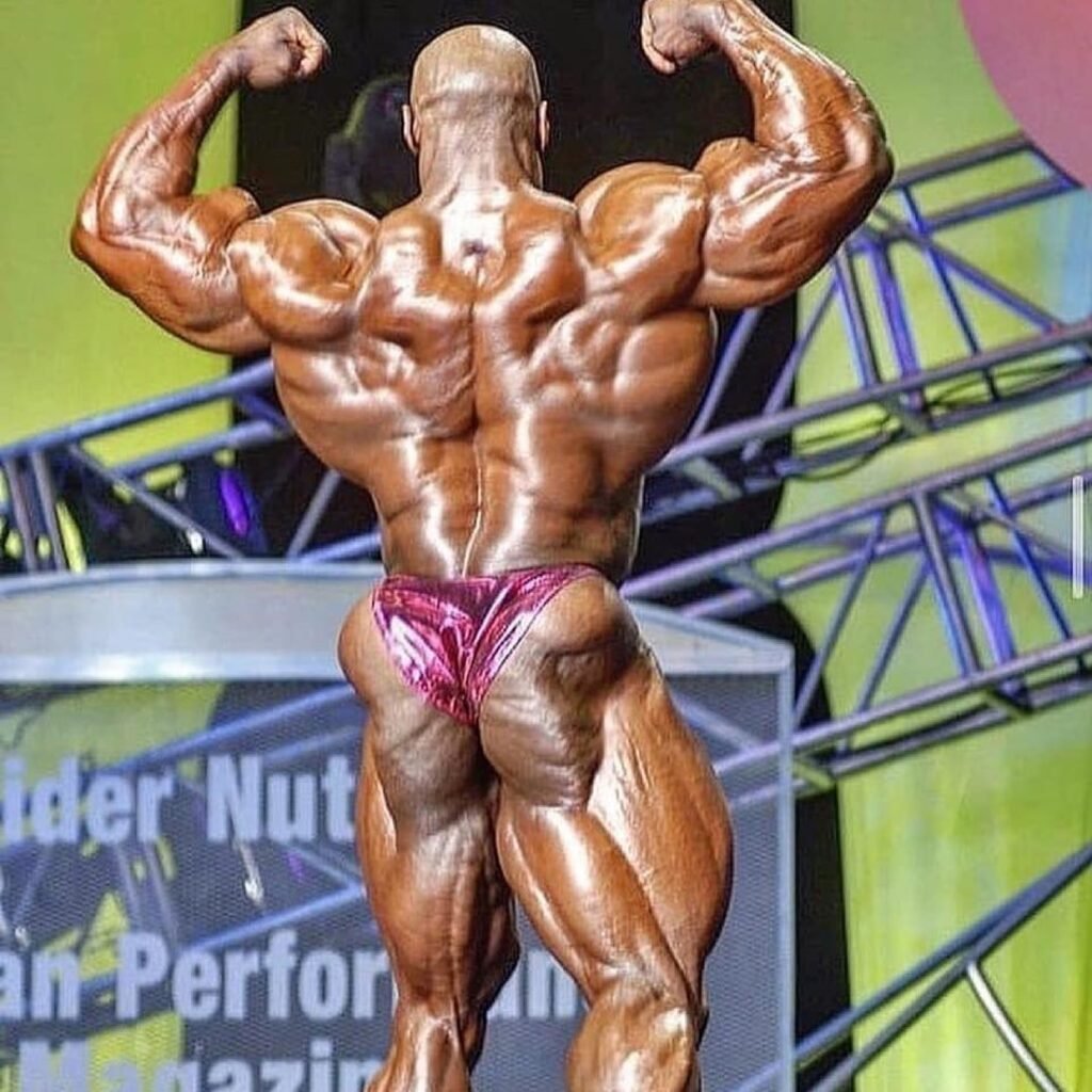 ronnie coleman back pose