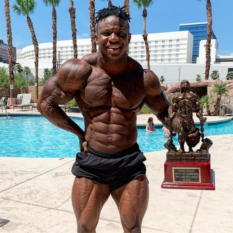 Tonio Burton Bodybuilder, Height, Weight, Age, Wife - Tikkay Khan