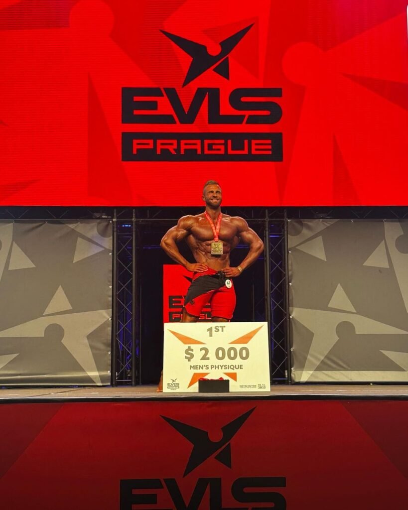 EVLS Prague Pro 2023 in the Men's  Physique winner