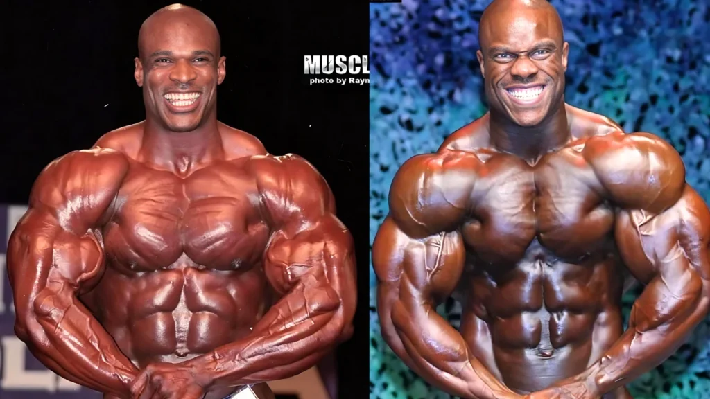 ronnie coleman vs phil heath