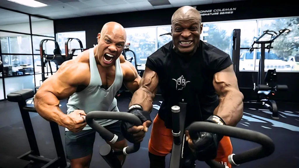 ronnie coleman vs phil heath training routine