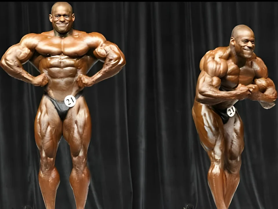 vince taylor posing routine