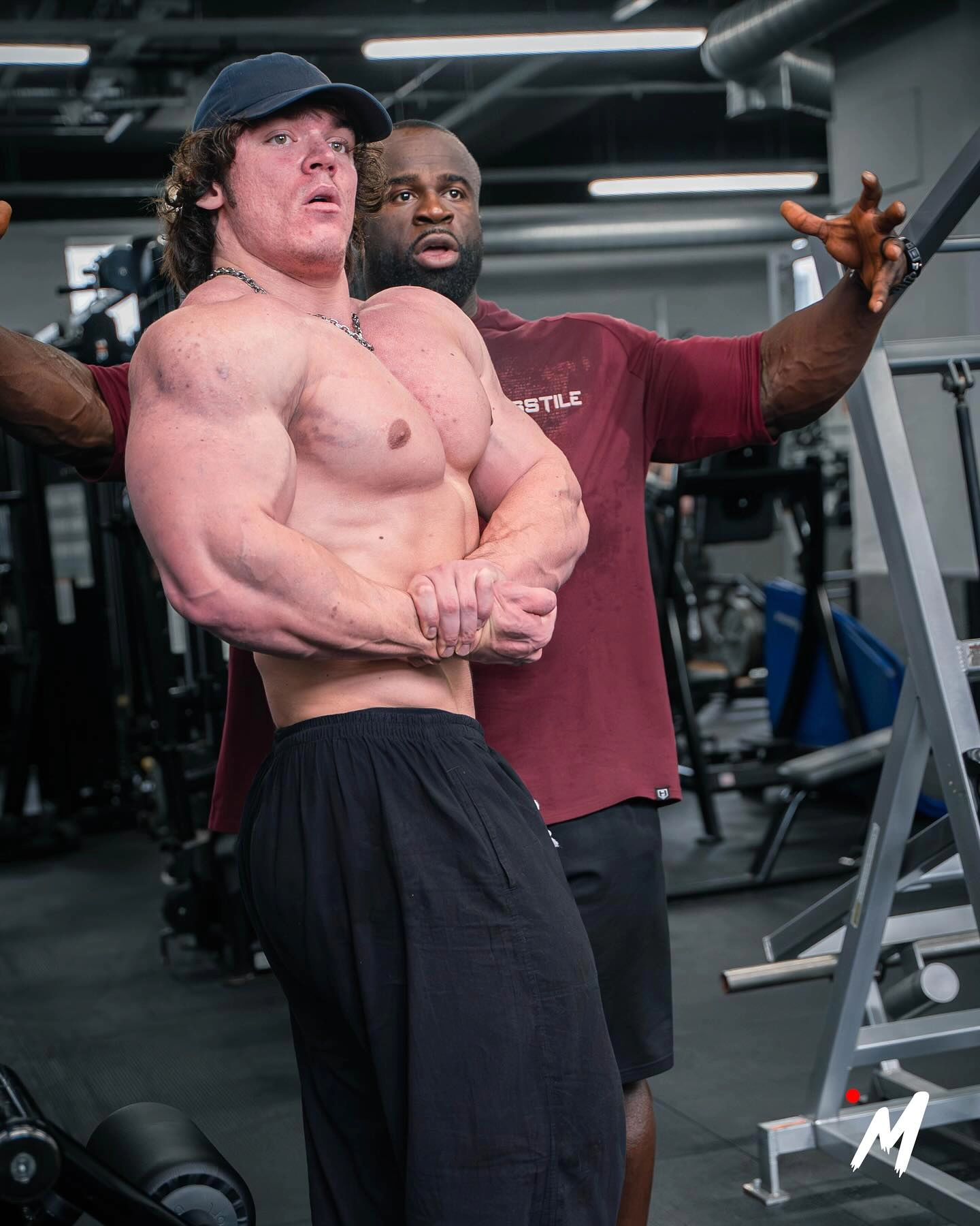 Samson Dauda’s Chest Training with Sam Sulek - Tikkay Khan