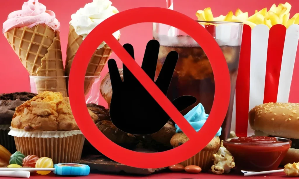 avoid sugary foods and beverages