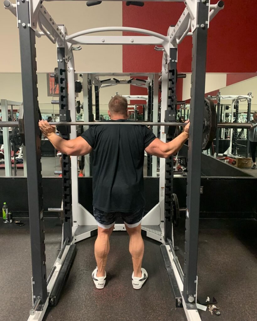 Jay Cutler Back Squat 