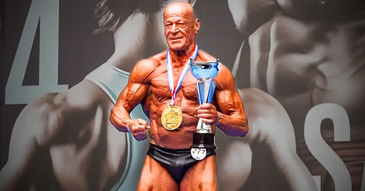 73-Year-Old Bodybuilder Vasile Serban Wins Bodybuilding Contest