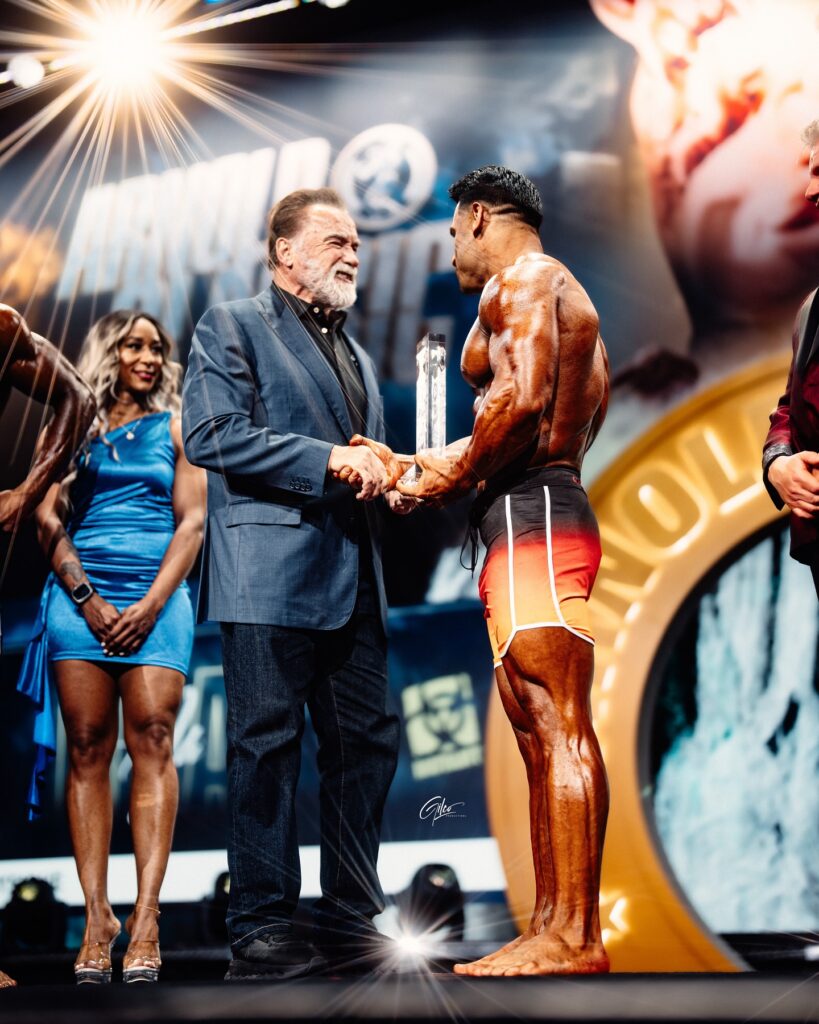 Ali Bila won the Arnold Classic 2025 Men's Physique Title 