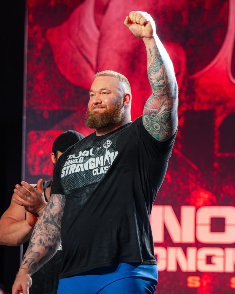 hafthor bjornsson height and weight