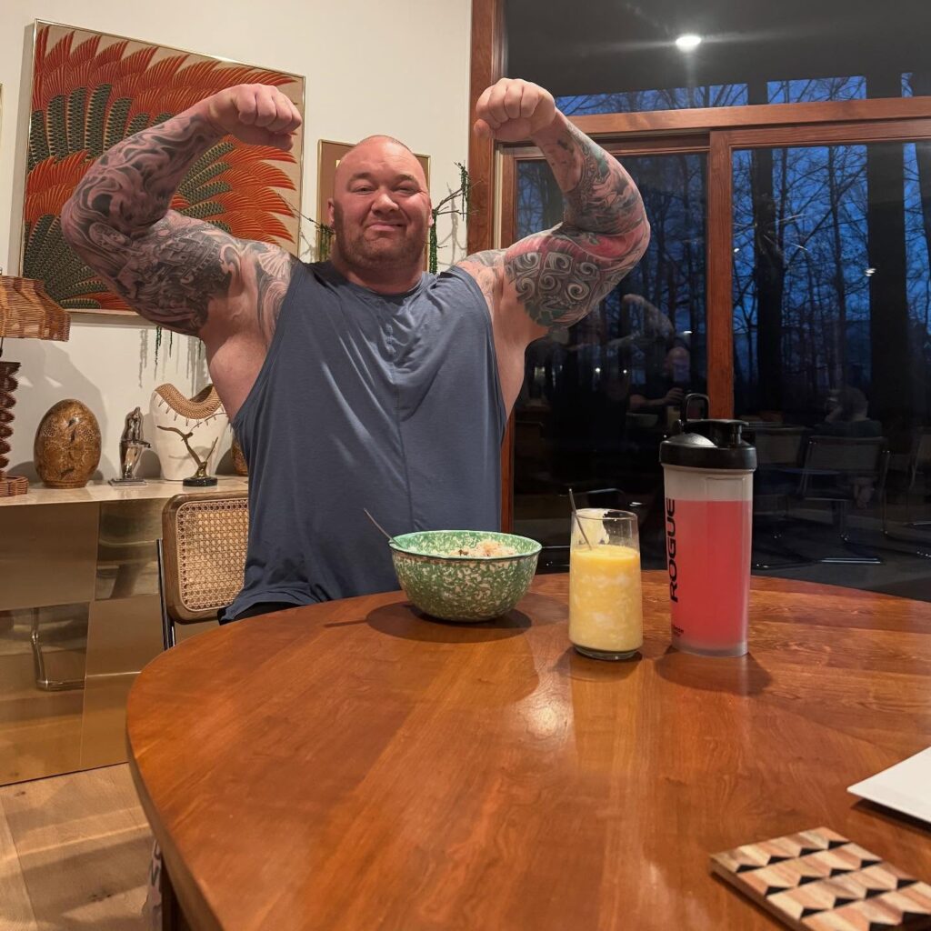 hafthor bjornsson diet plan