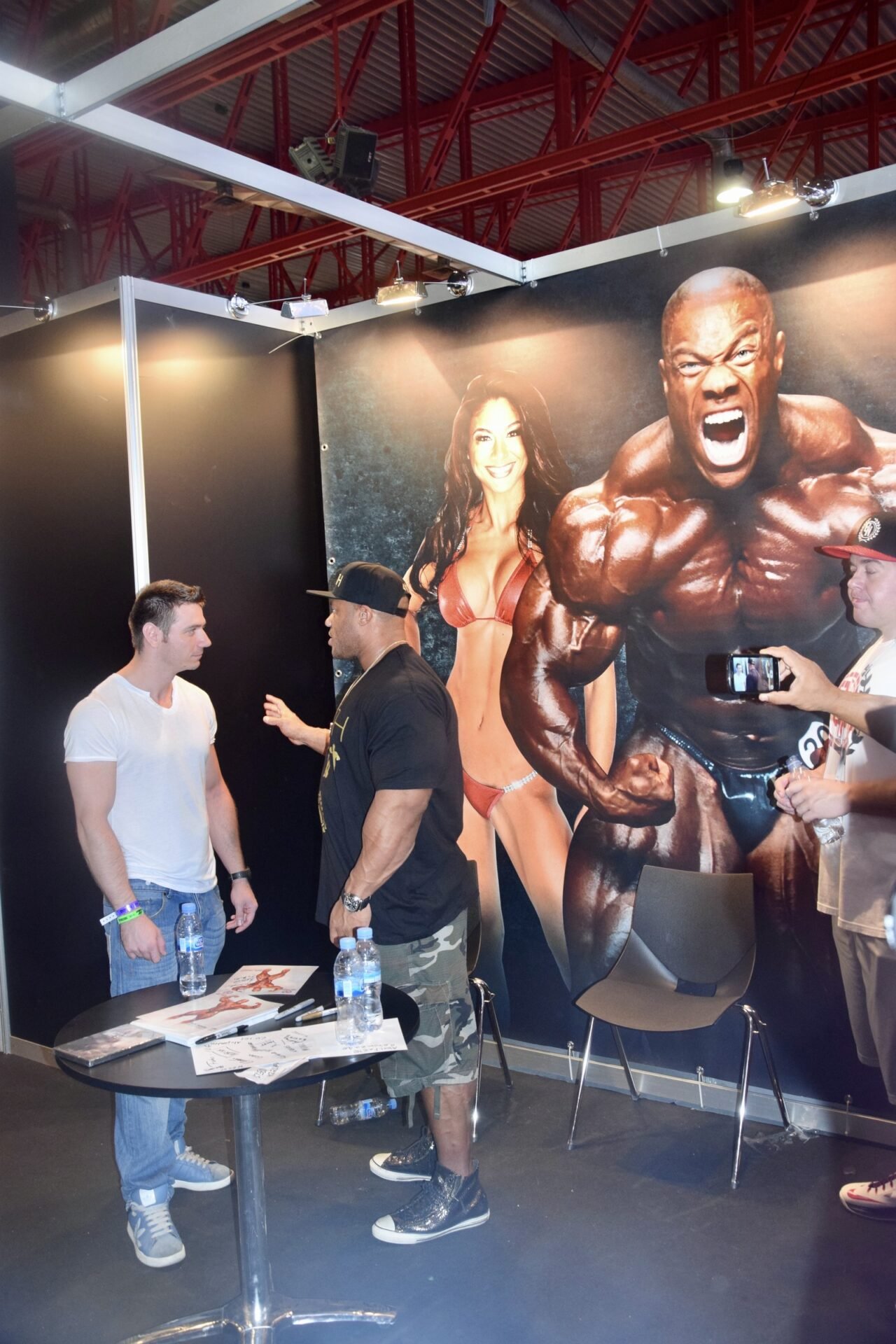 Phil Heath at the Arnold Classic Europe expo in 2014