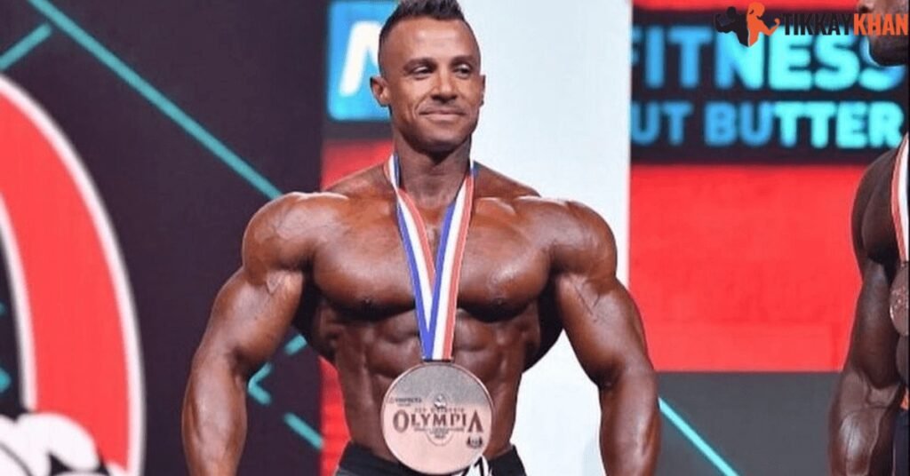 Diogo Montenegro with his Olympia medal