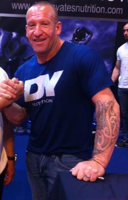 Dorian Yates in 2016, after retirement