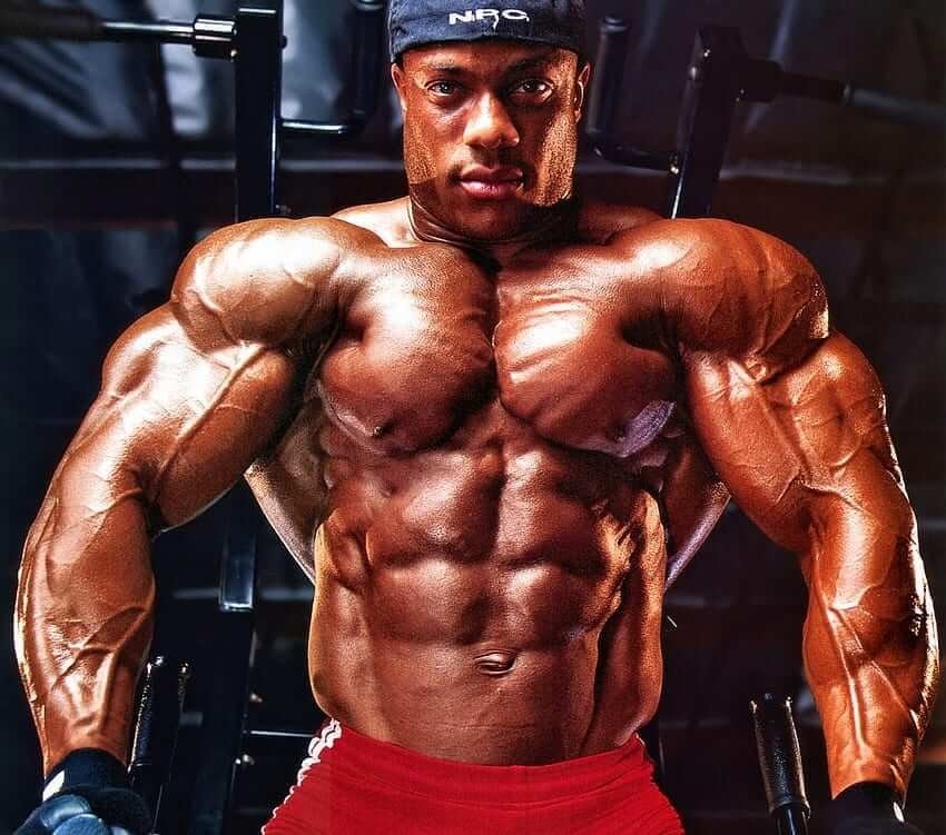 Phil Heath in his early bodybuilding years