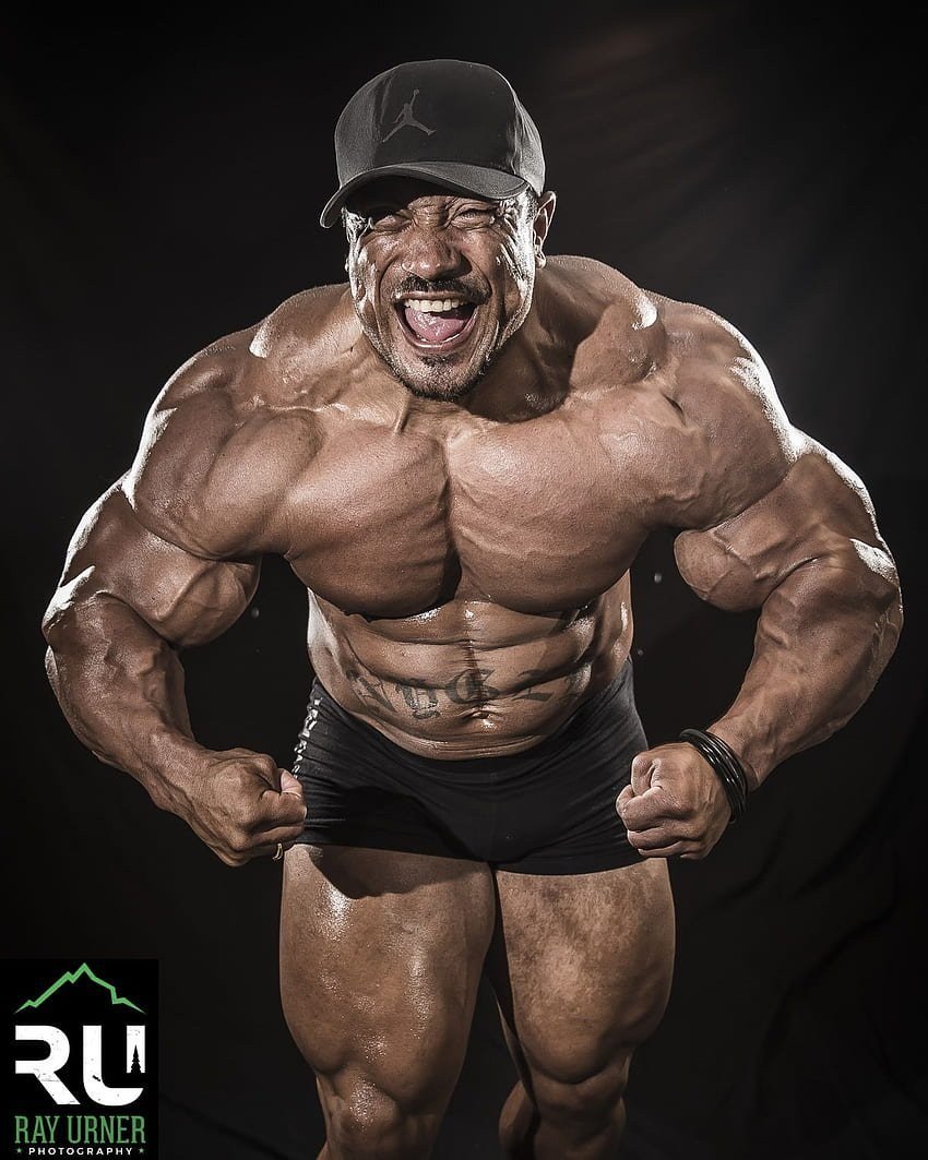 Roelly Winklaar posing in a studio shoot