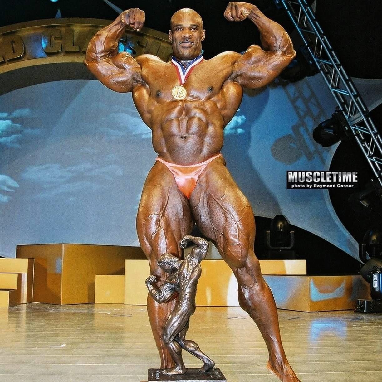 Ronnie Coleman on stage