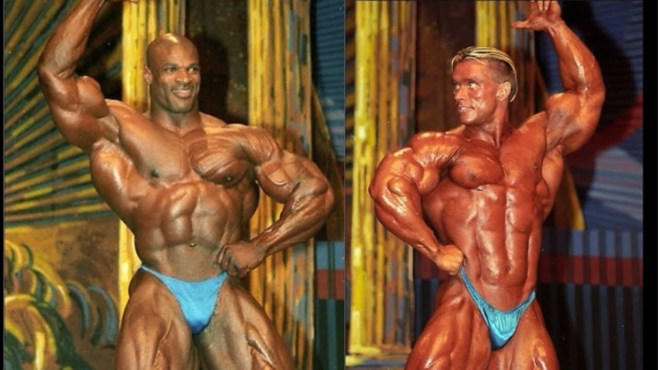 Ronnie Coleman and Lee Priest together