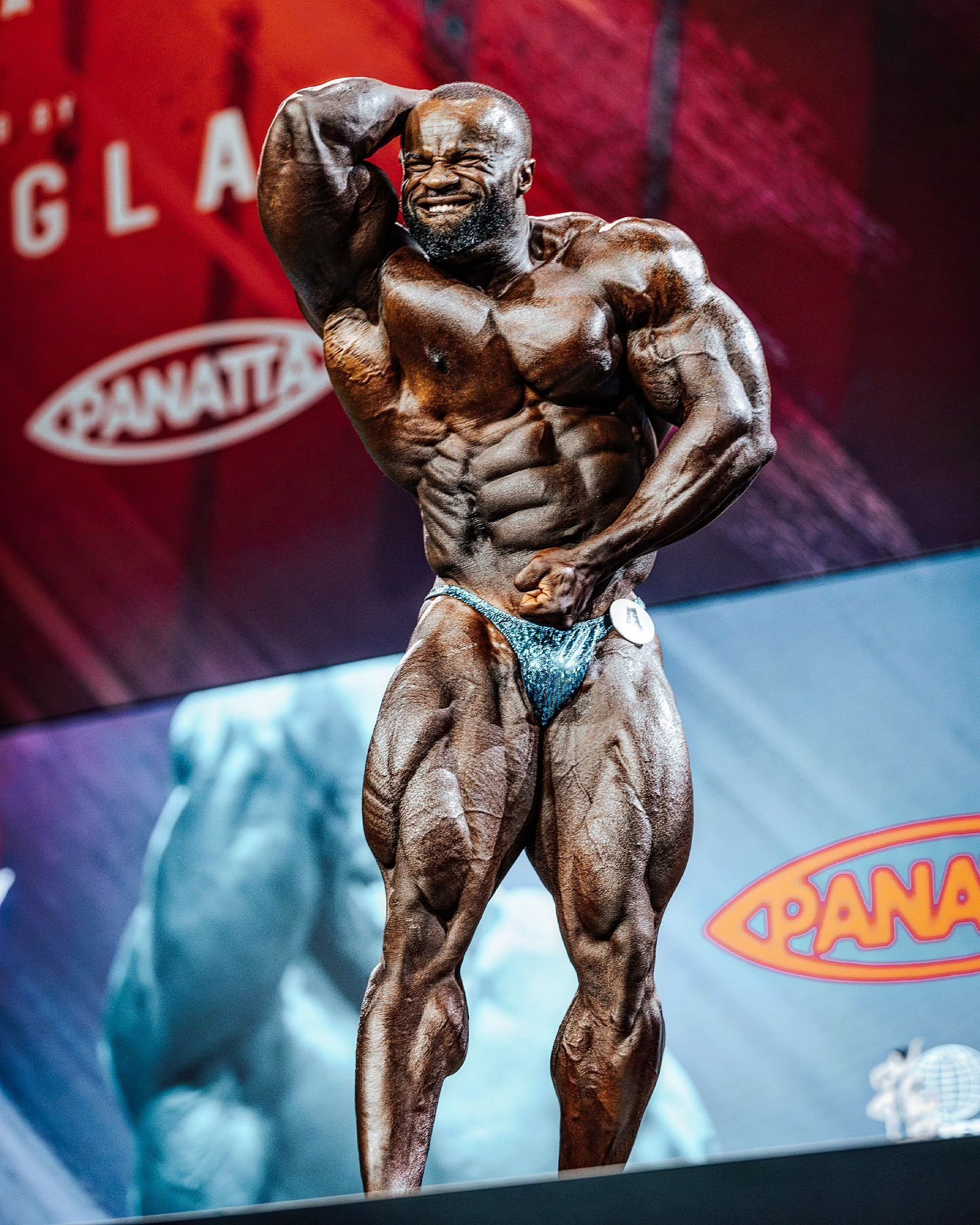 Samson Dauda on stage