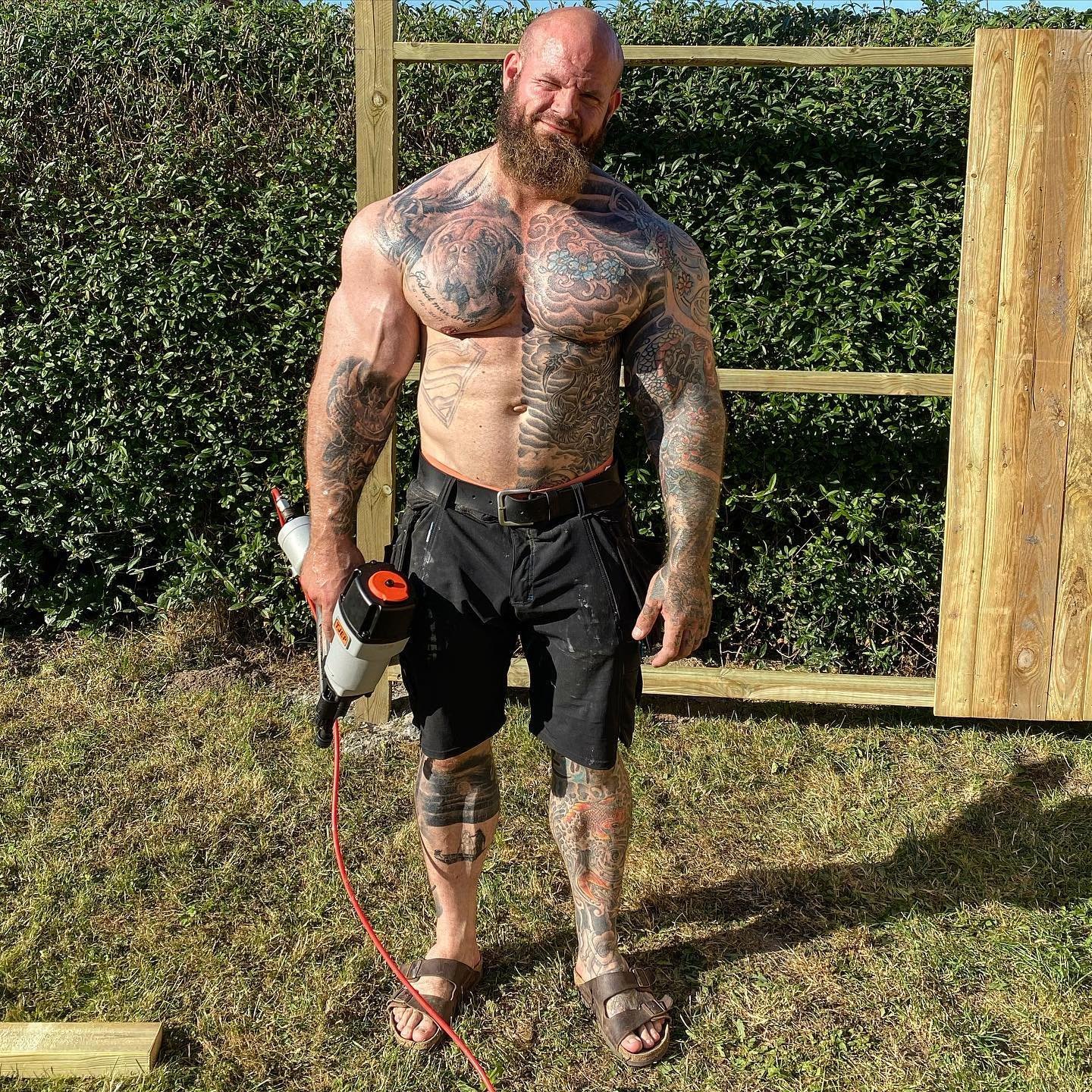Soren Falby outdoors