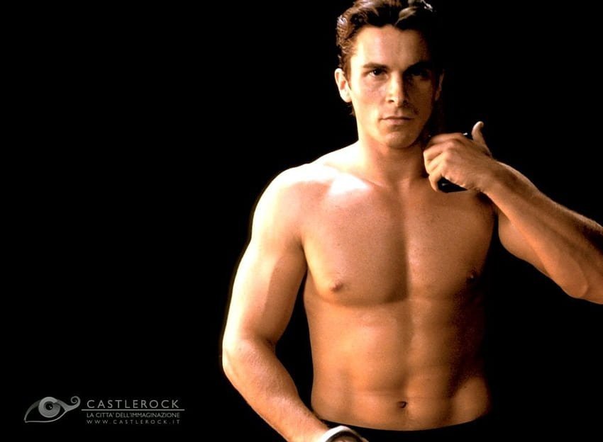 Christian Bale in lean, muscular shape